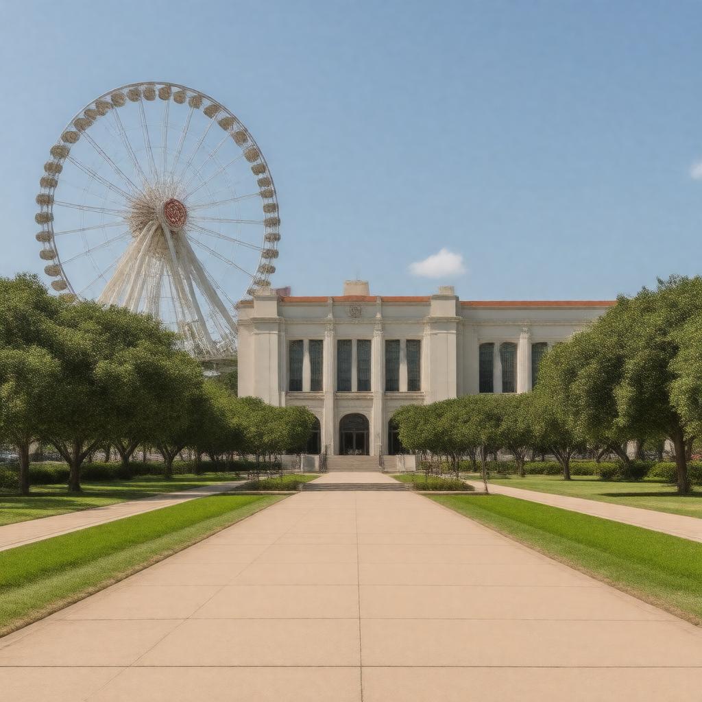 AI-created image of Fair Park