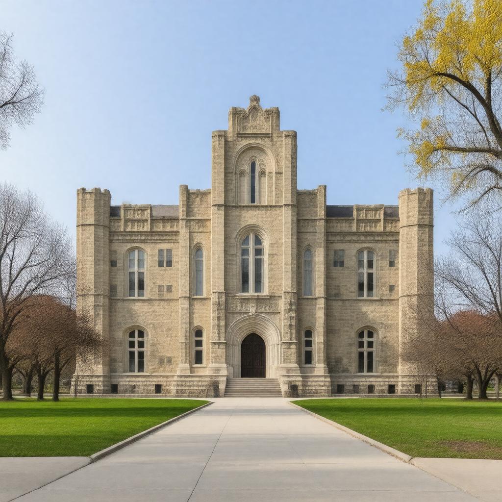 AI-created image of Fairchild Hall