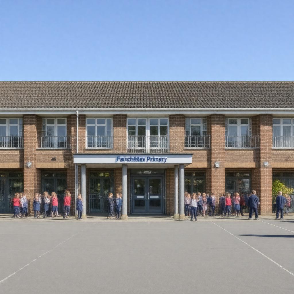 AI-created image of Fairchildes Primary School
