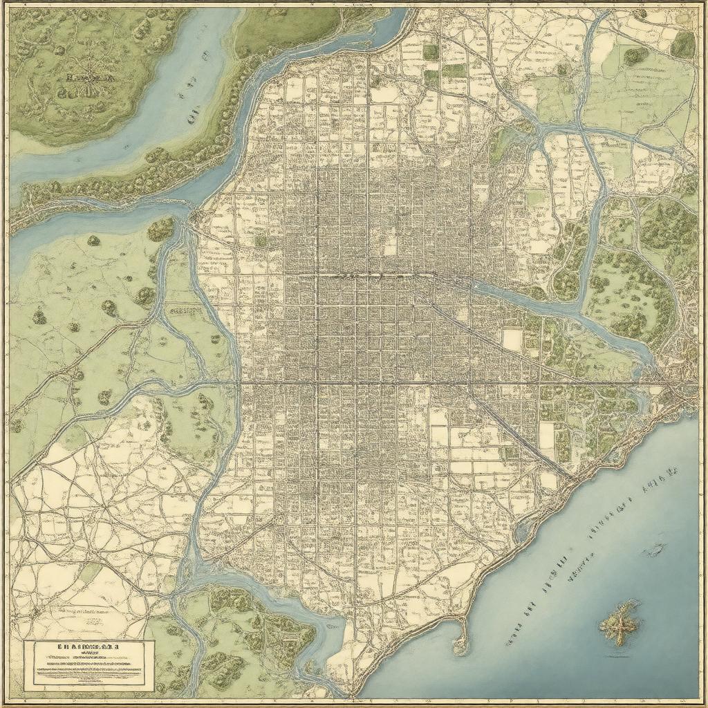 AI-created image of Fairfax County