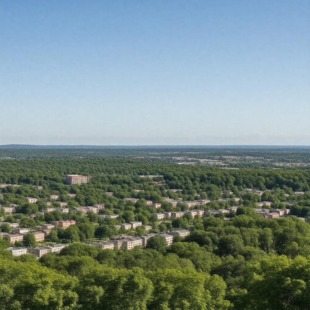 AI-created image of Fairfax County, Virginia