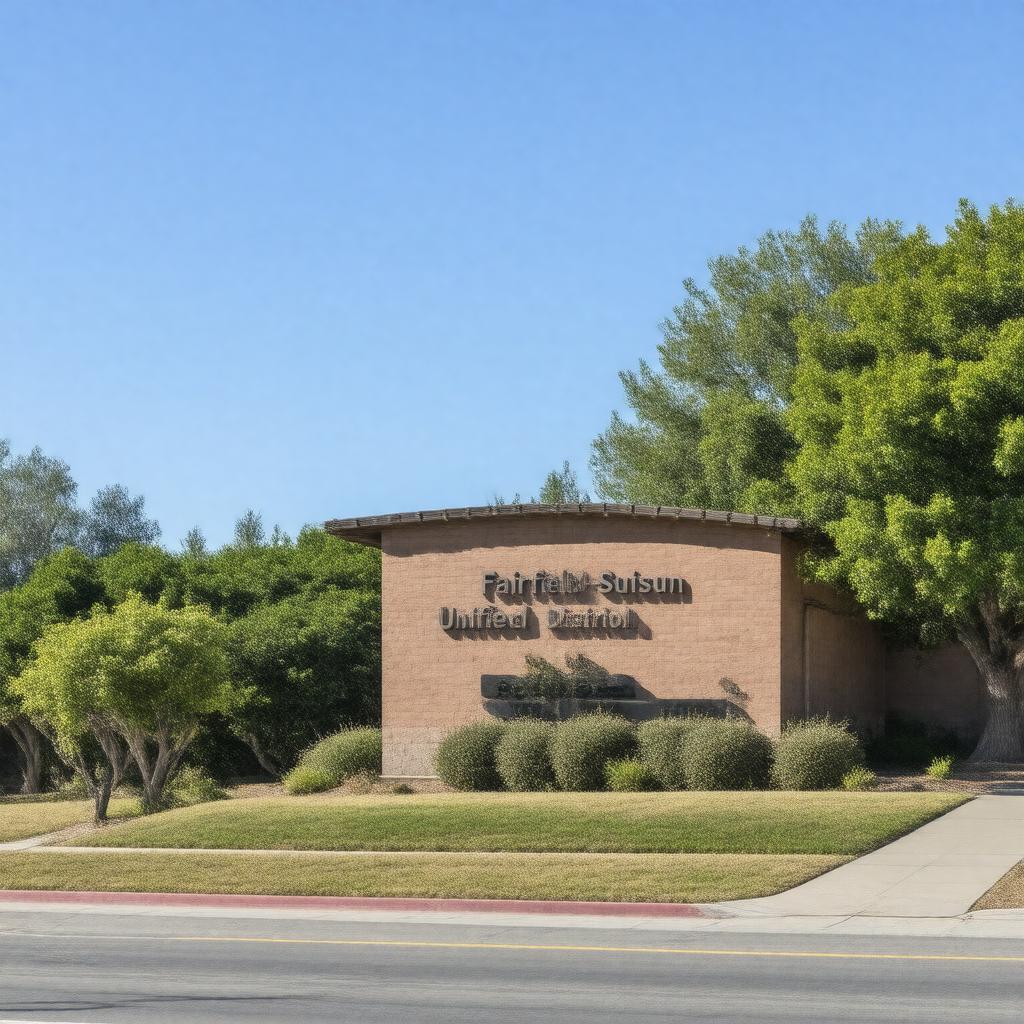 AI-created image of Fairfield-Suisun Unified School District