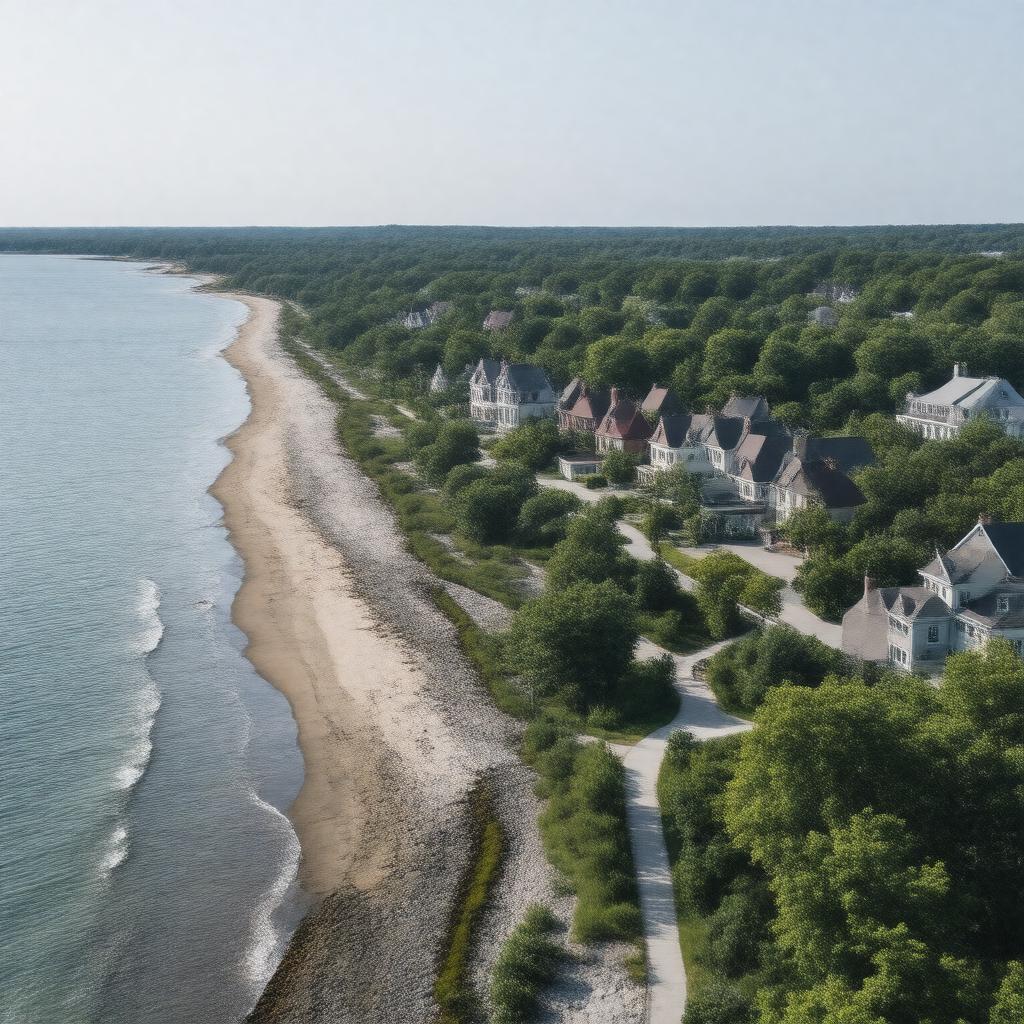 AI-created image of Fairfield, Connecticut, USA