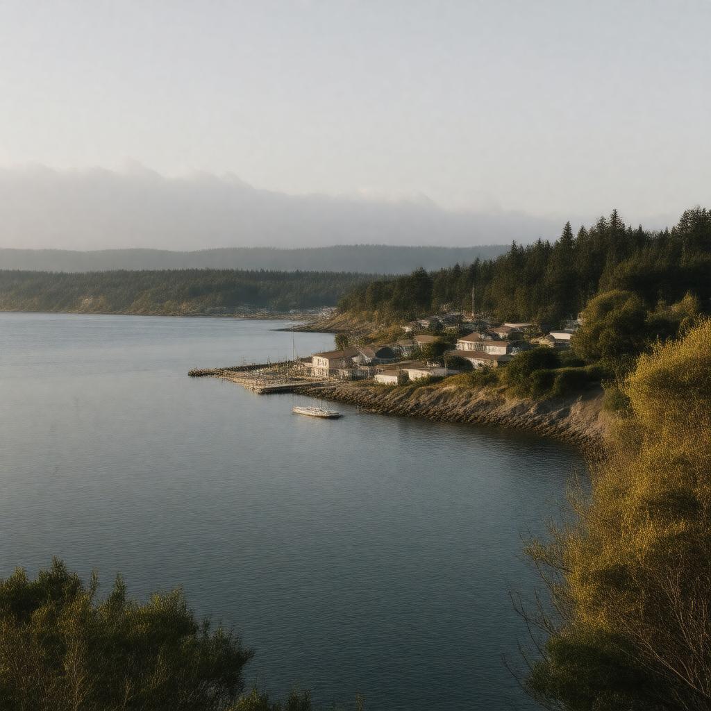 AI-created image of Fairhaven, California