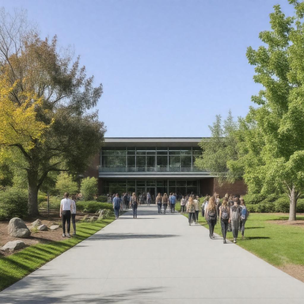 Click to view larger image AI-created image of Fairhaven College of Interdisciplinary Studies