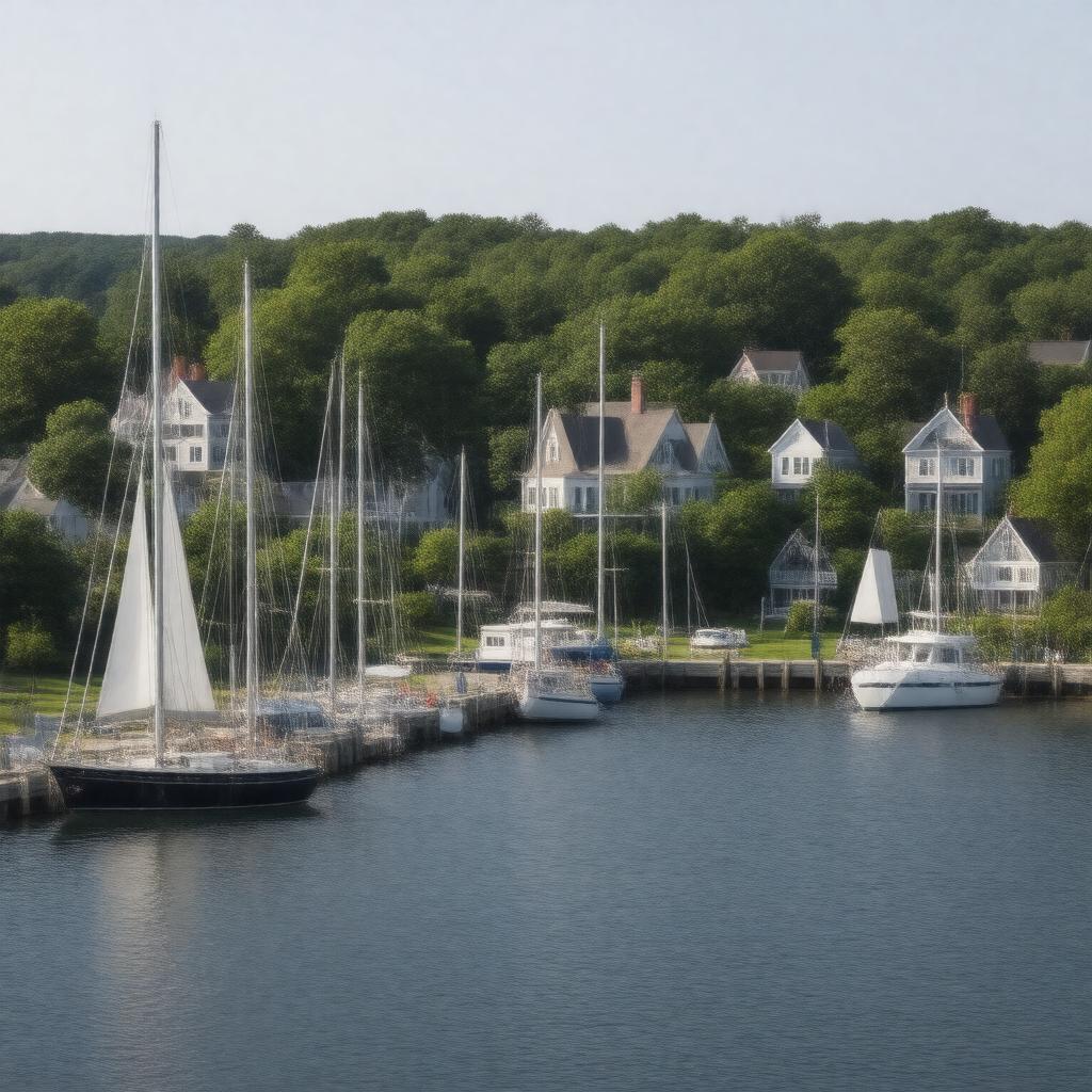 AI-created image of Fairhaven, Connecticut