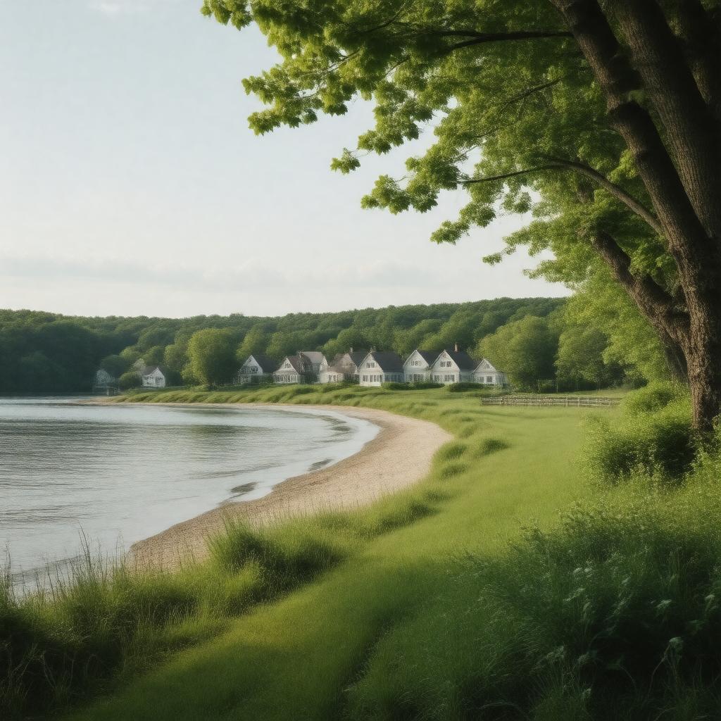 AI-created image of Fairhaven, New York