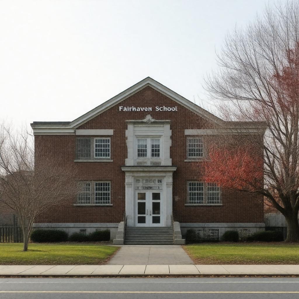 AI-created image of Fairhaven School (various)