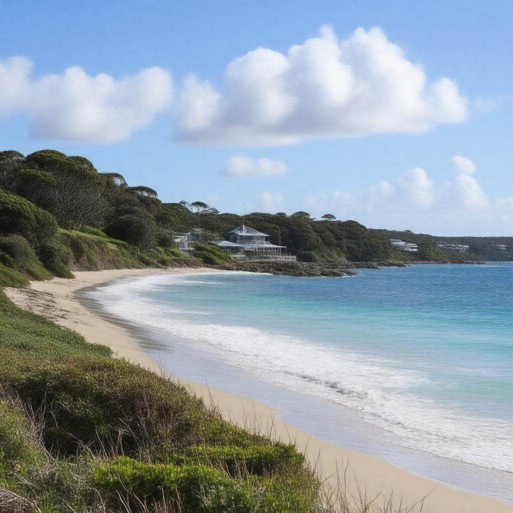 AI-created image of Fairhaven, Victoria