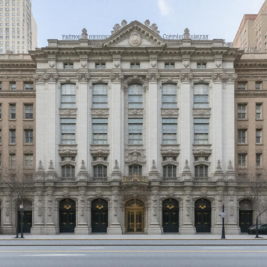 AI-created image of Fairmont Copley Plaza