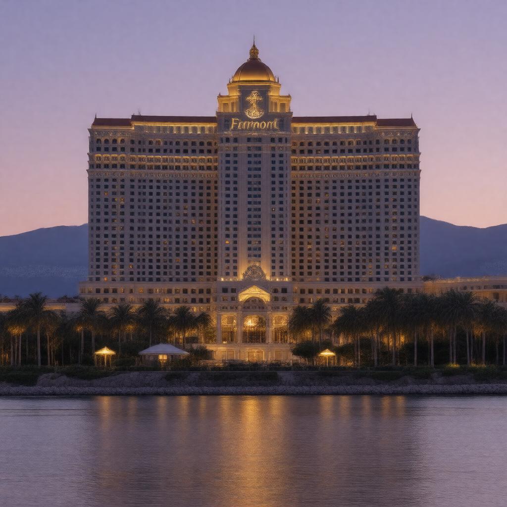 AI-created image of Fairmont Hotels and Resorts