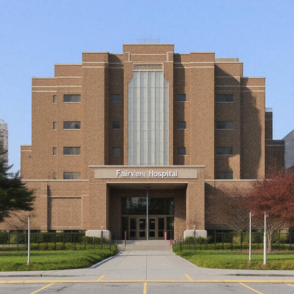 AI-created image of Fairview Hospital