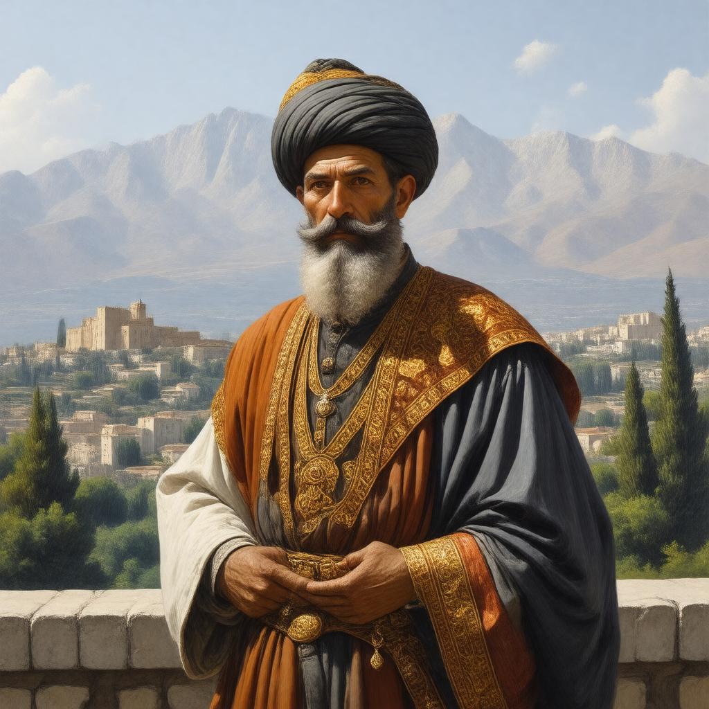AI-created image of Fakhr-al-Din II