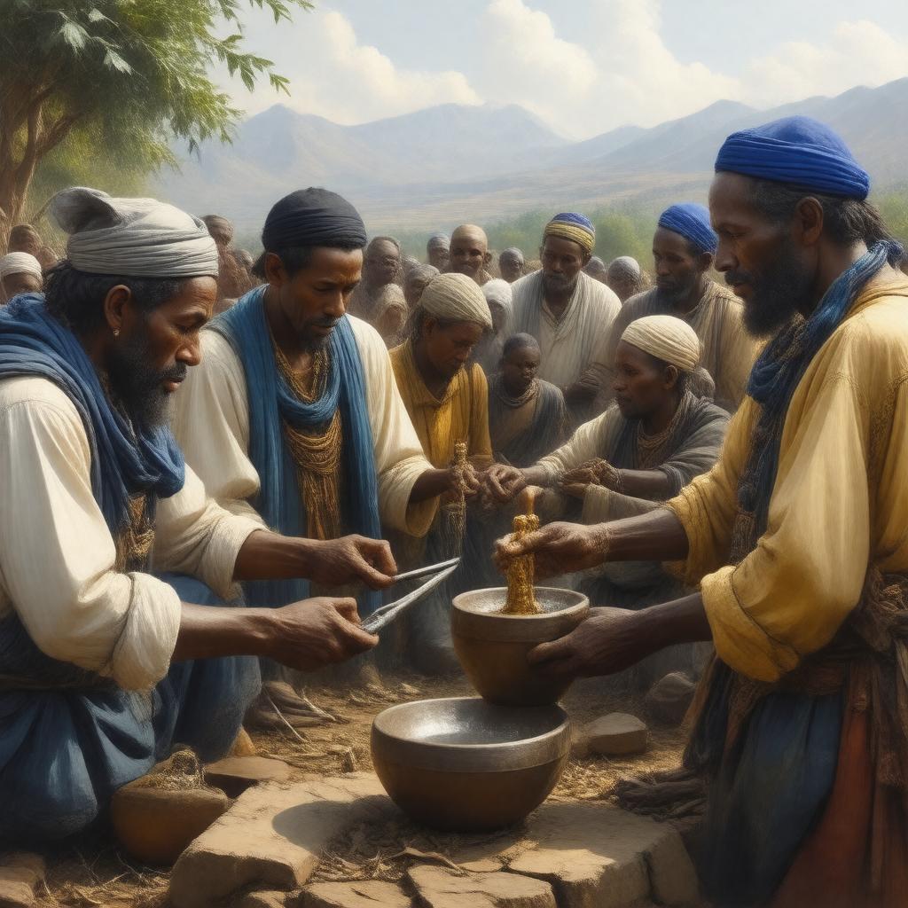 AI-created image of Falasha