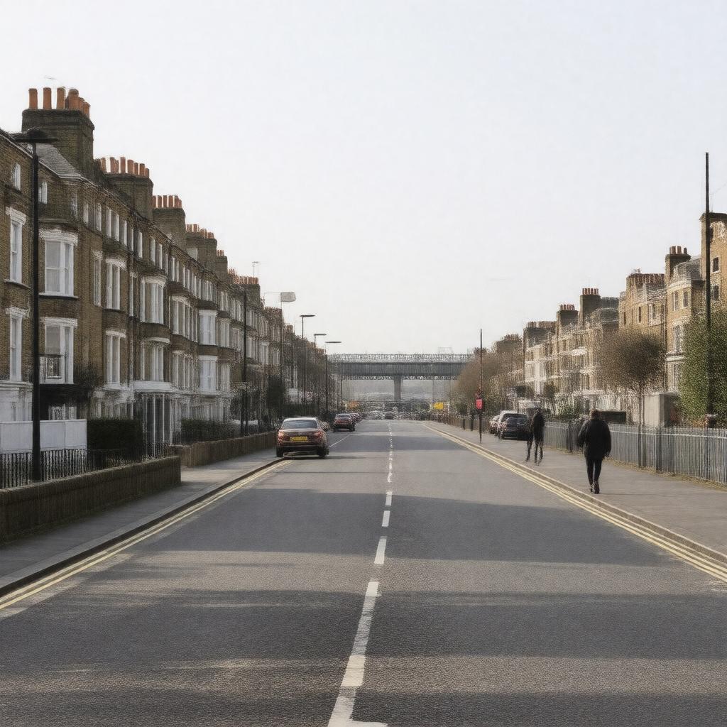 Click to view larger image AI-created image of Falcon Road