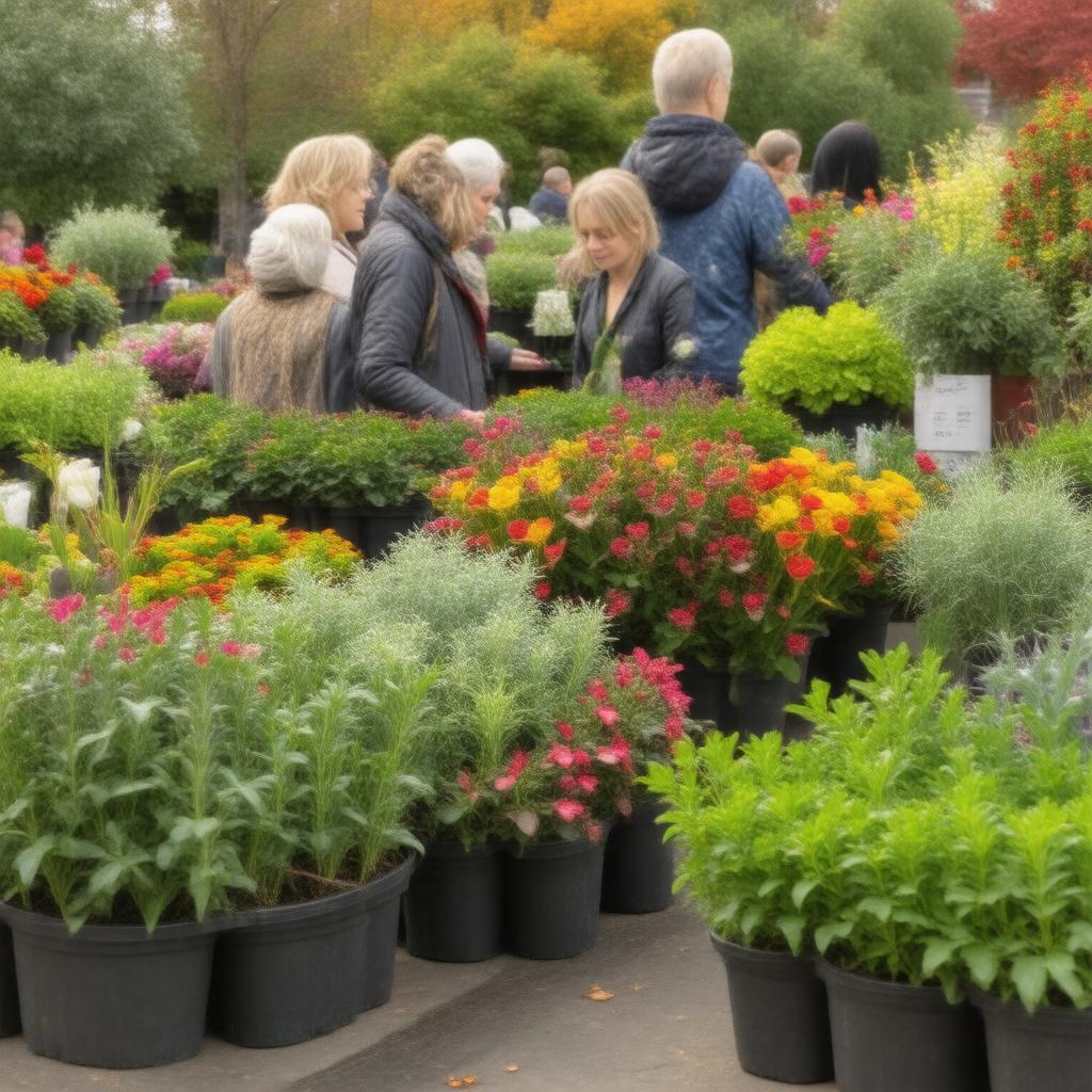 AI-created image of Fall Plant Sale