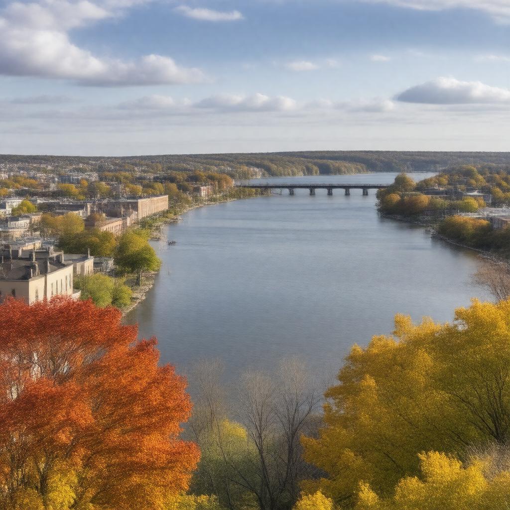 AI-created image of Fall River