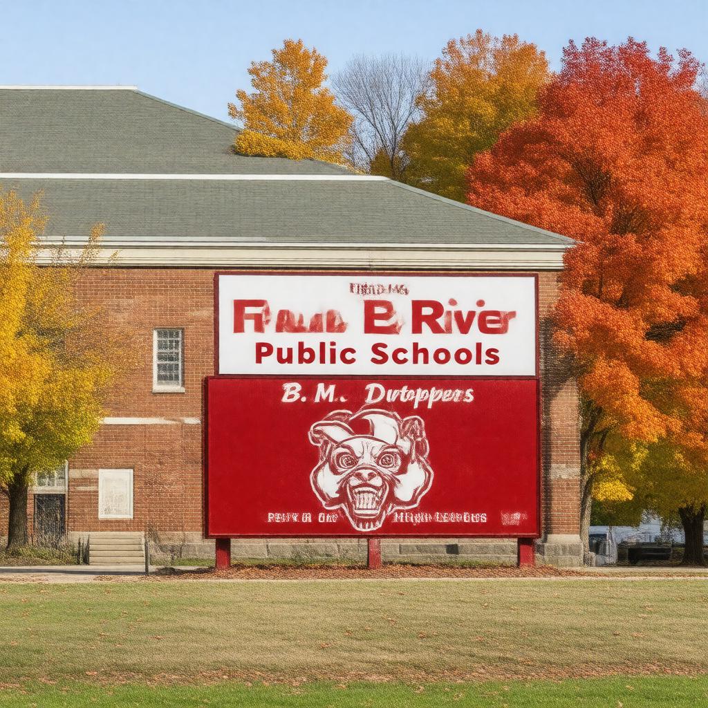 AI-created image of Fall River Public Schools