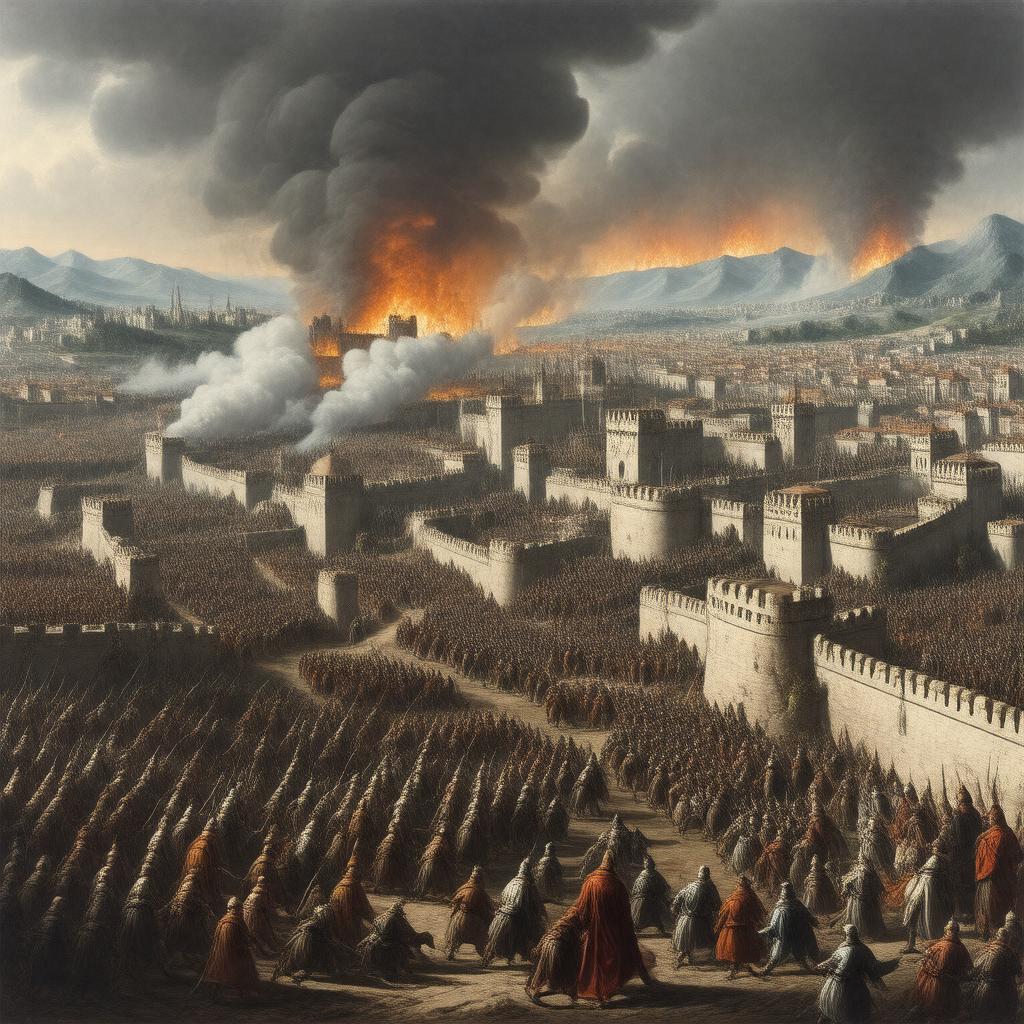 AI-created image of Fall of Constantinople (1453)