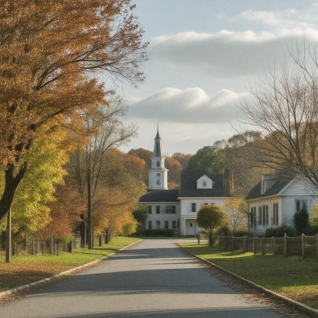 AI-created image of Fallston, Maryland, United States