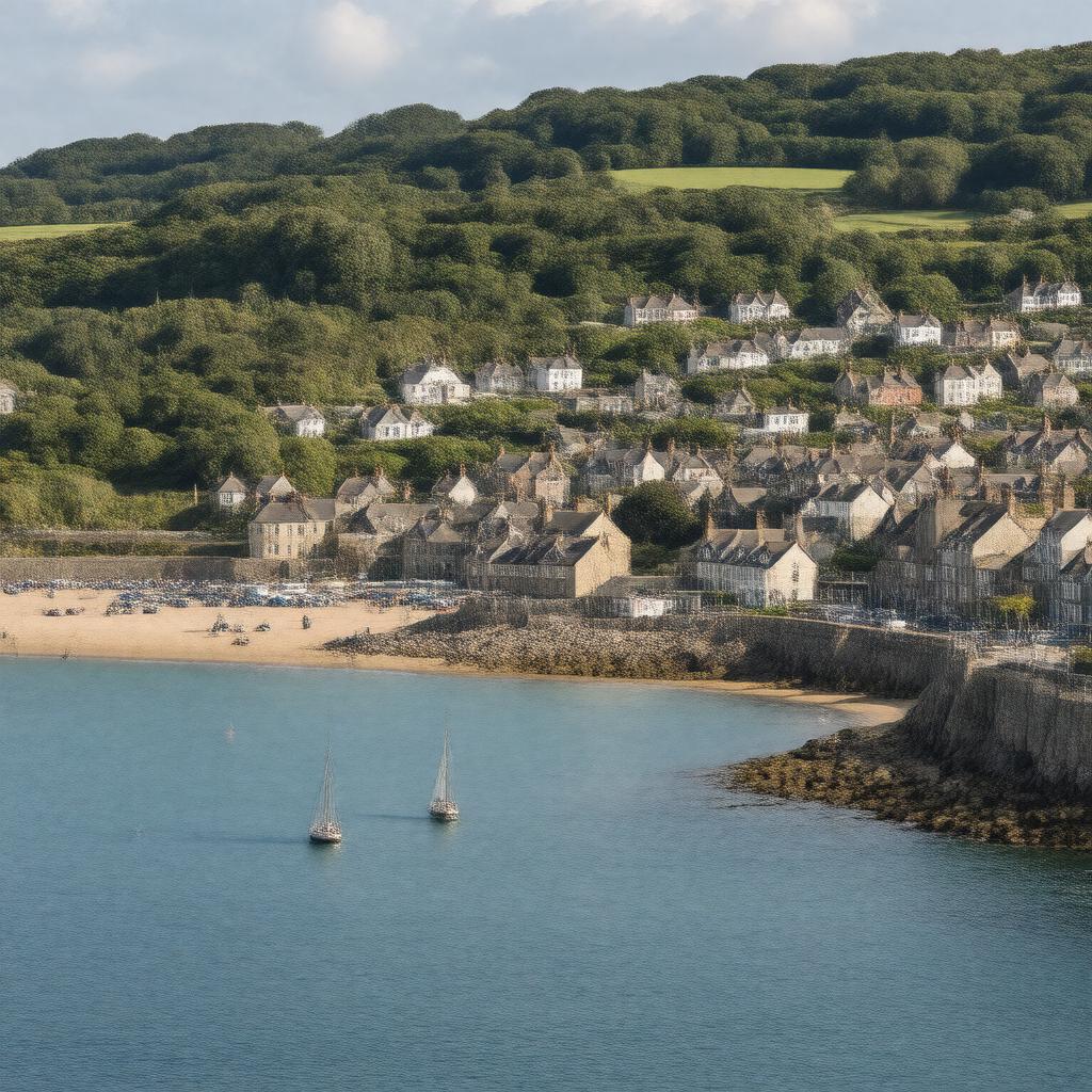 AI-created image of Falmouth
