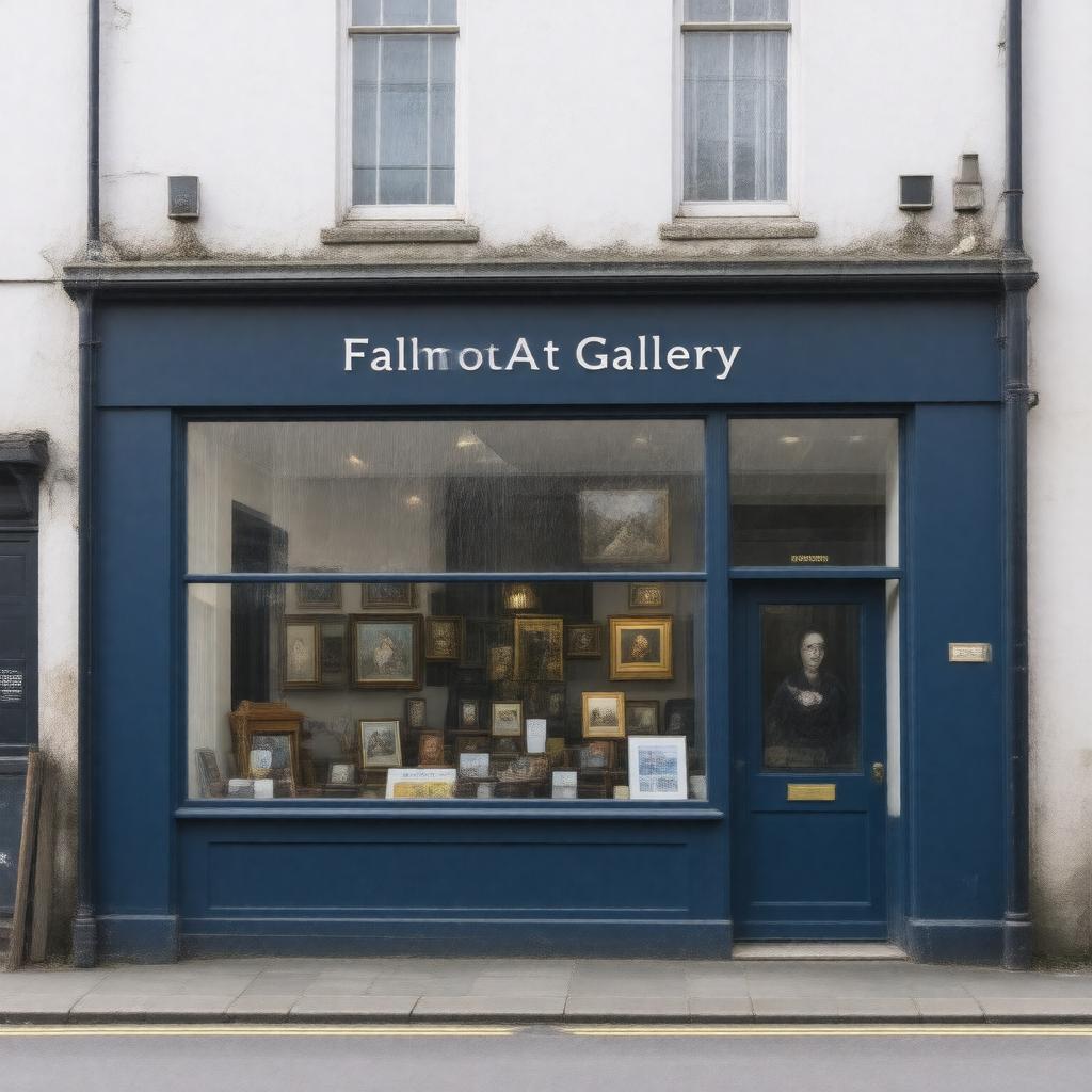 AI-created image of Falmouth Art Gallery