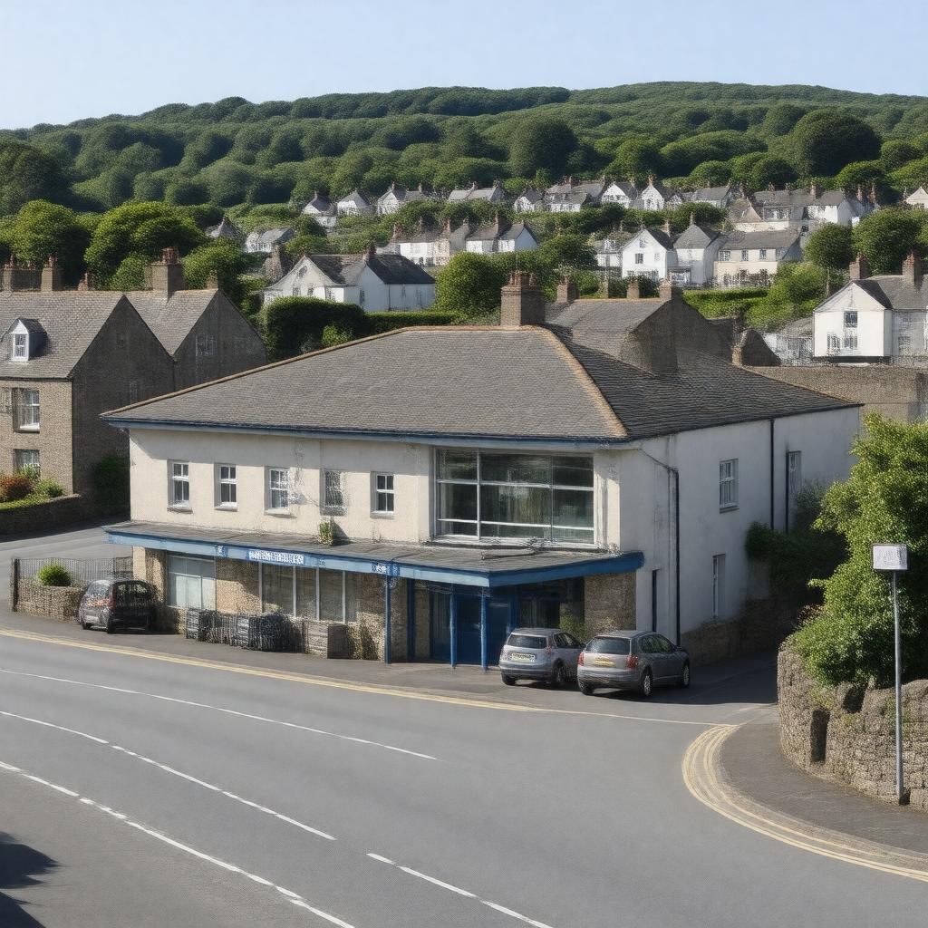 AI-created image of Falmouth Hospital