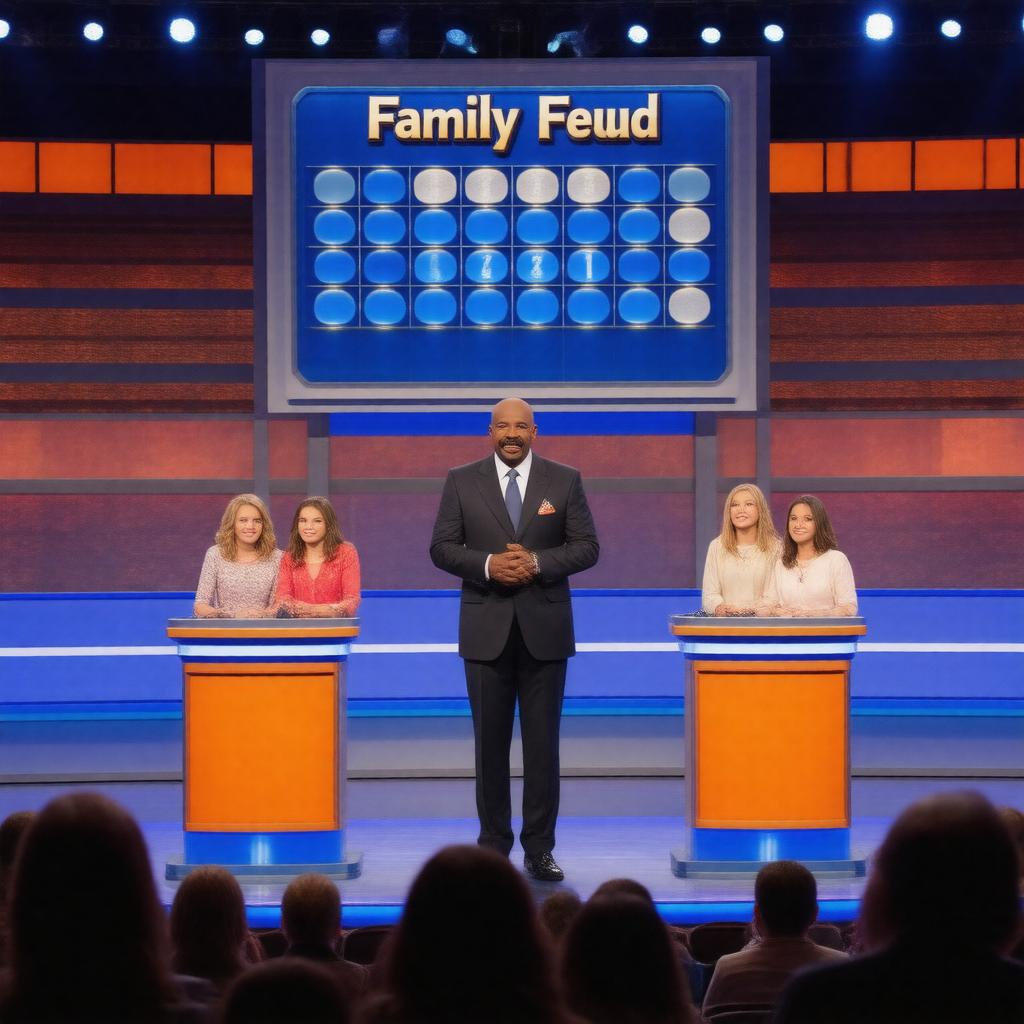 AI-created image of Family Feud