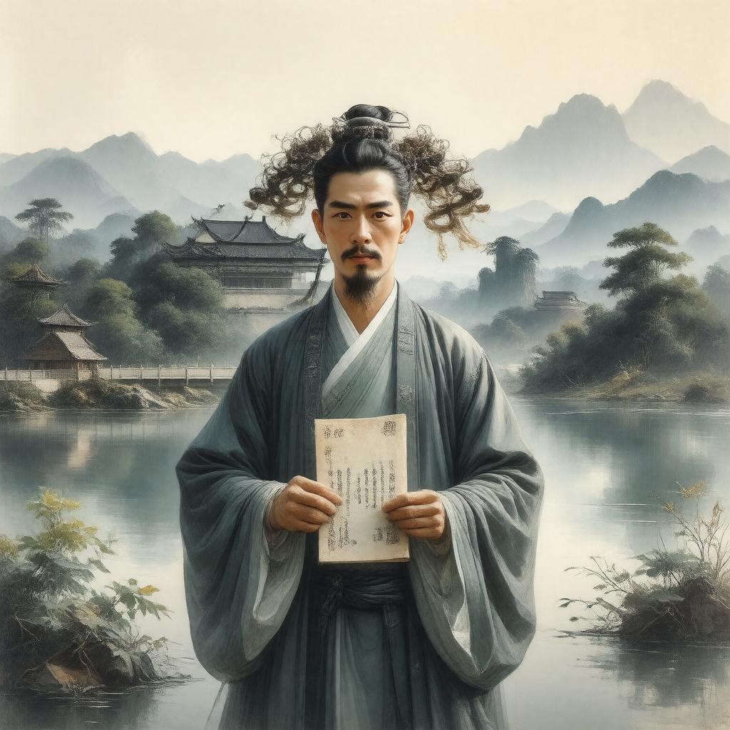 AI-created image of Fan Zhongyan