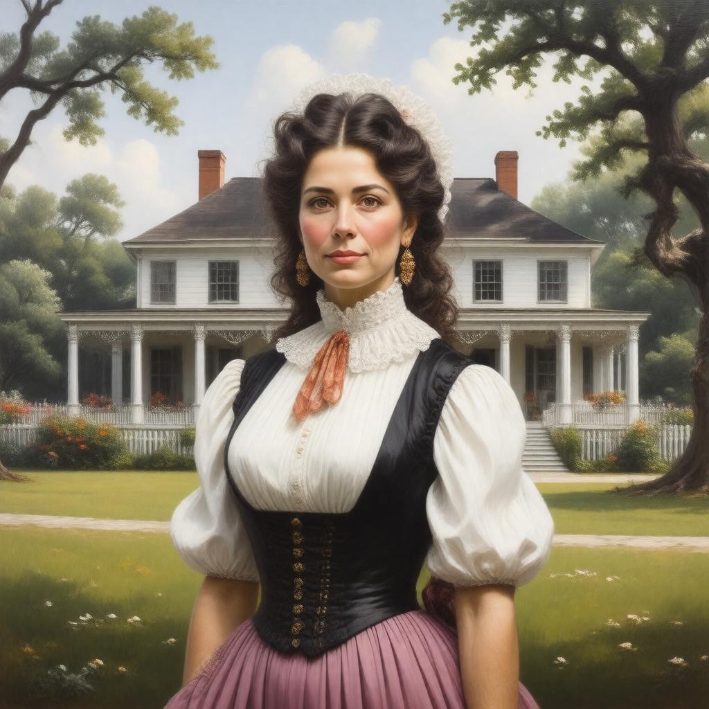 AI-created image of Fanny Margaret Skipwith