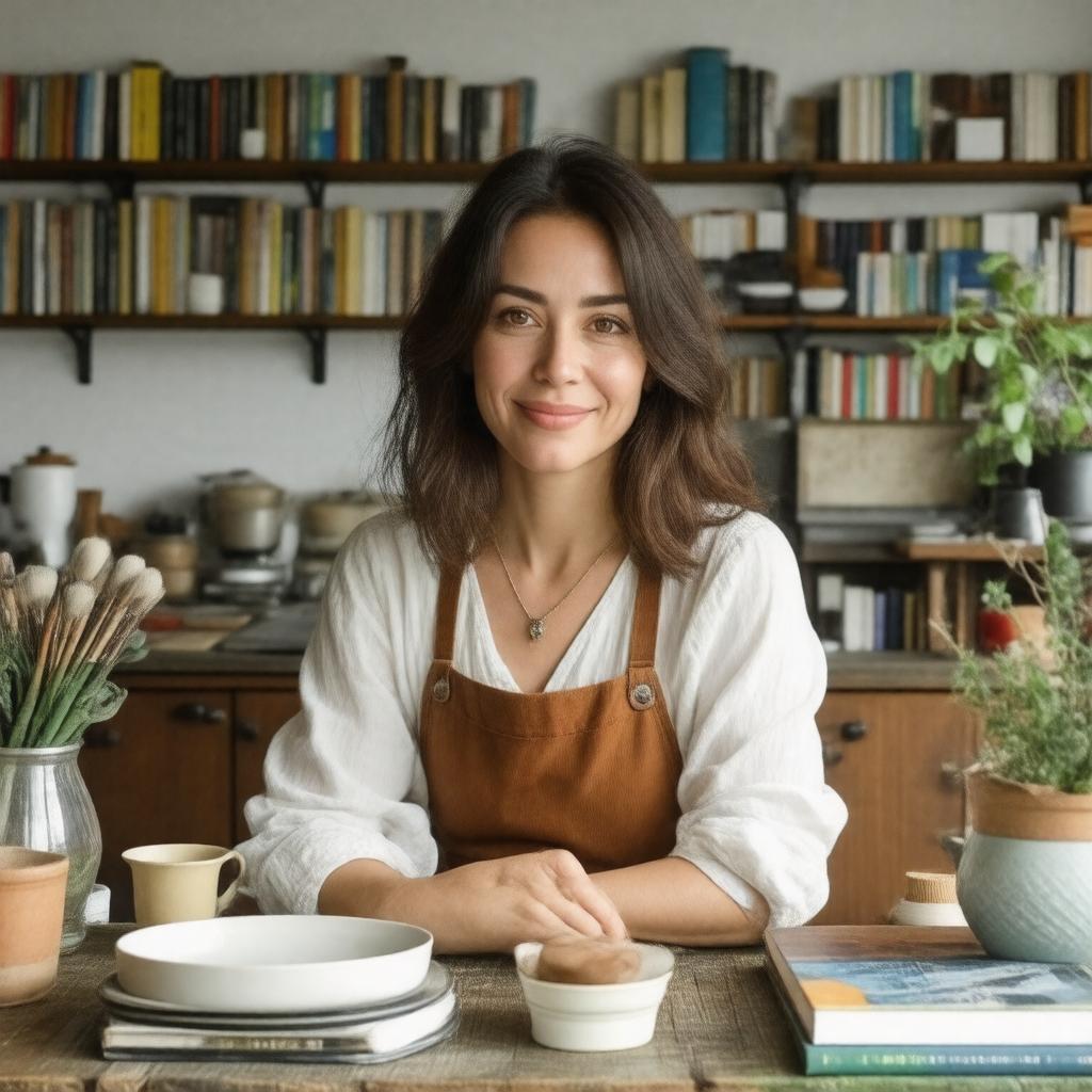 AI-created image of Fanny Singer