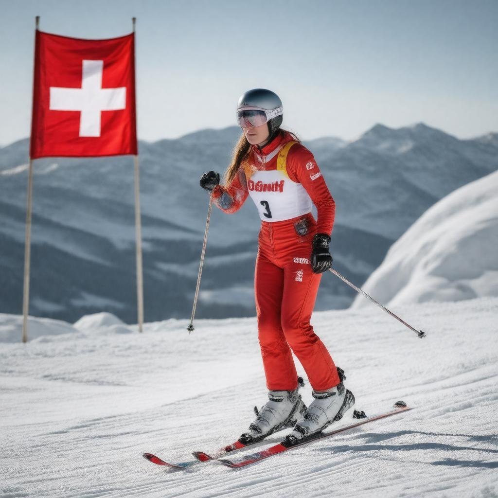 AI-created image of Fanny Smith