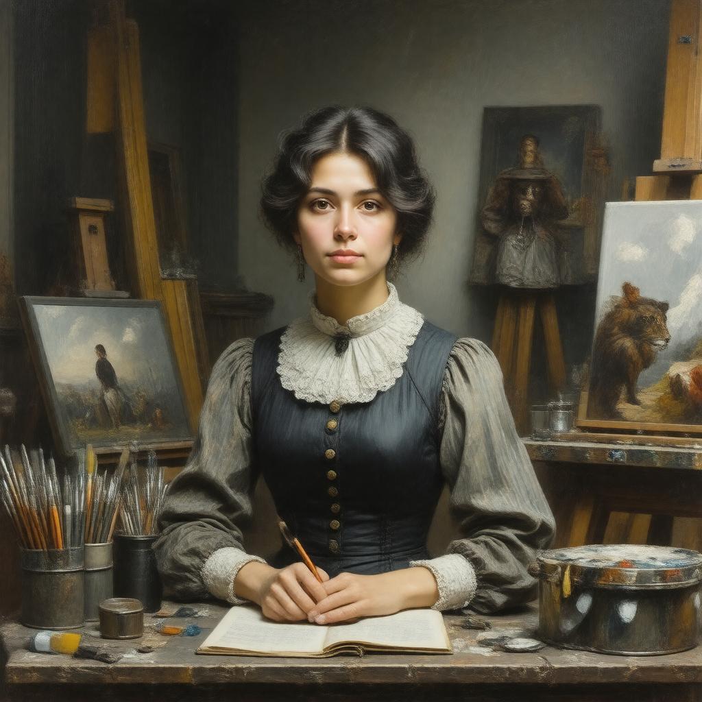 AI-created image of Fanny Woods