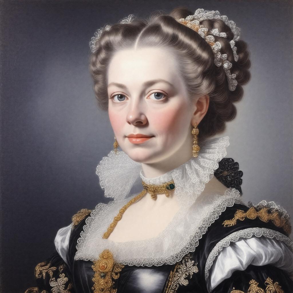 Click to view larger image AI-created image of Fanny Worsley