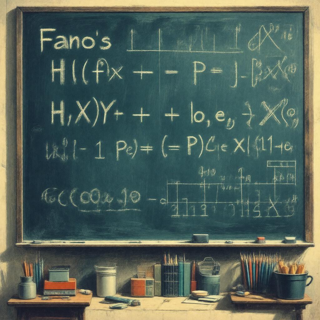 Click to view larger image AI-created image of Fano's inequality