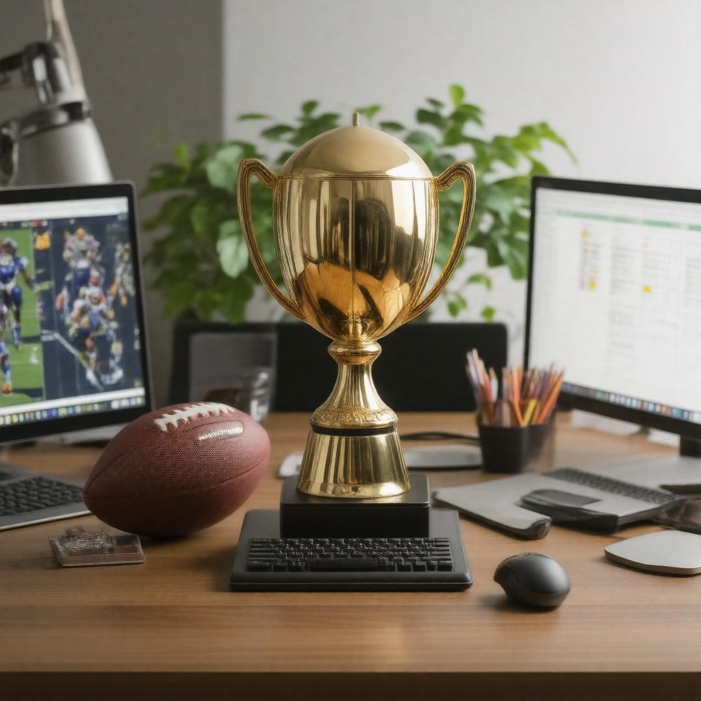 AI-created image of Fantasy Football League