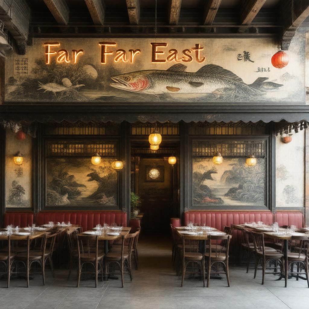 AI-created image of Far East Cafe