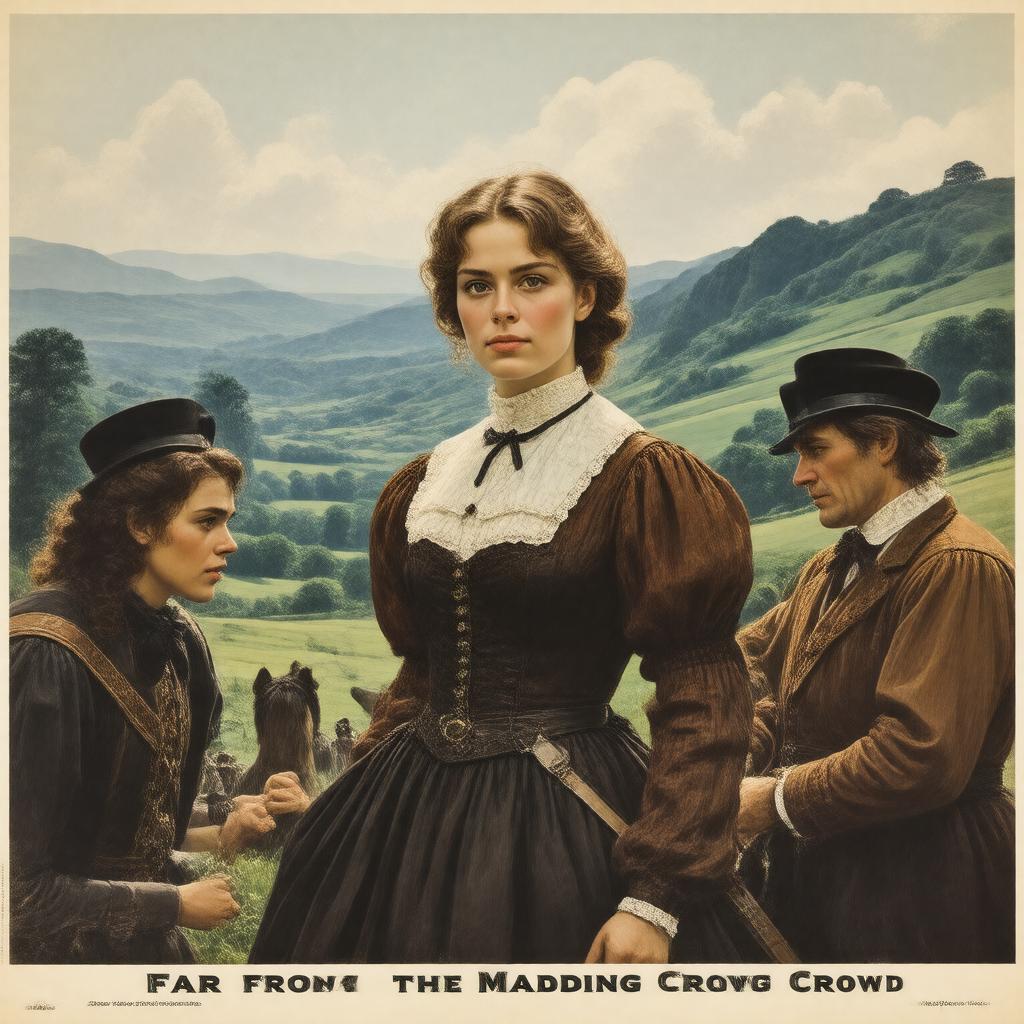 Click to view larger image AI-created image of Far from the Madding Crowd (1967 film)