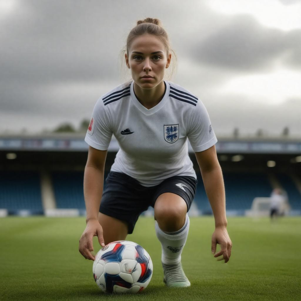 AI-created image of Fara Williams
