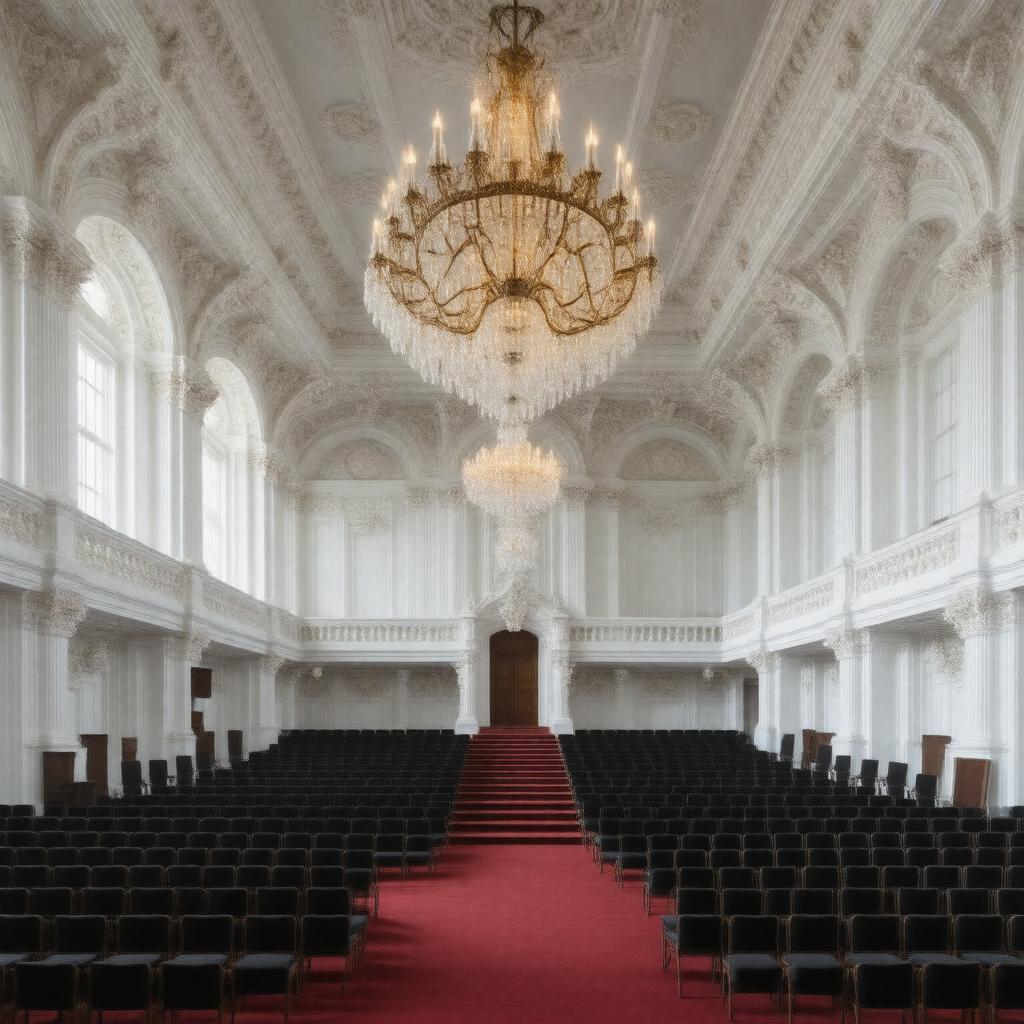 Click to view larger image AI-created image of Faraday Lecture Theatre