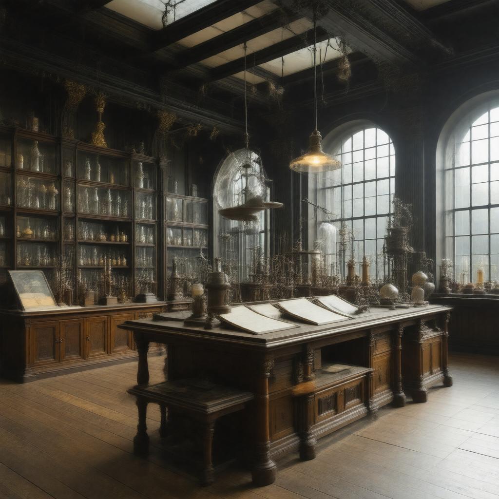 Click to view larger image AI-created image of Faraday Museum