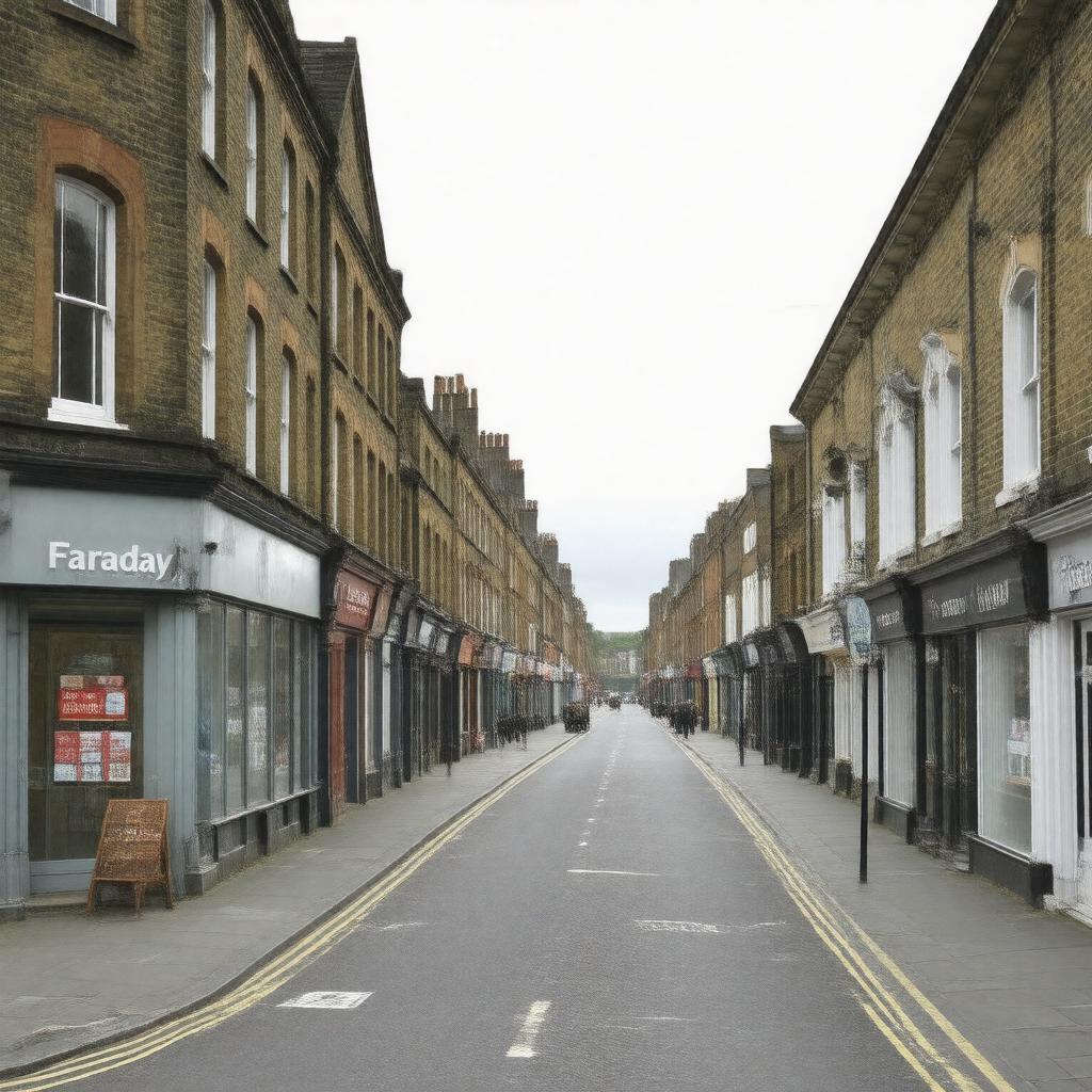 AI-created image of Faraday Street