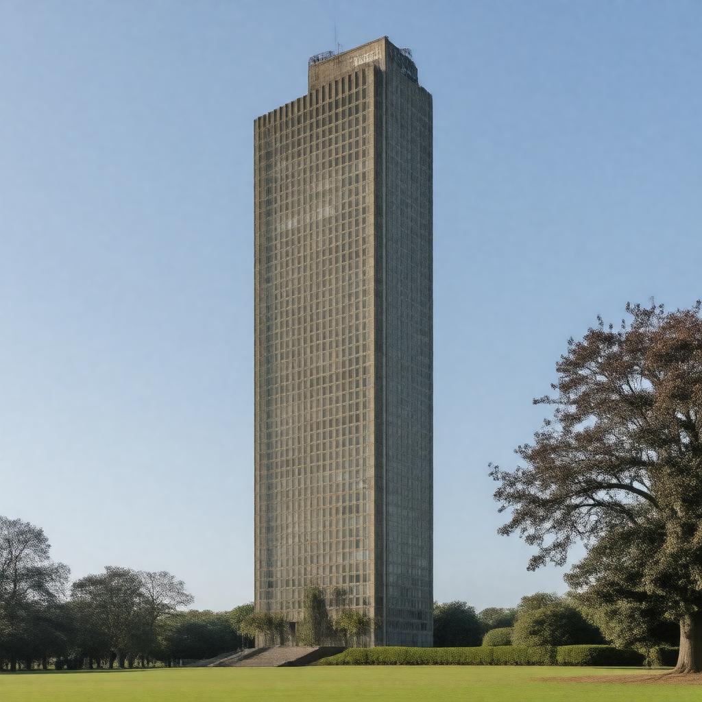 AI-created image of Faraday Tower