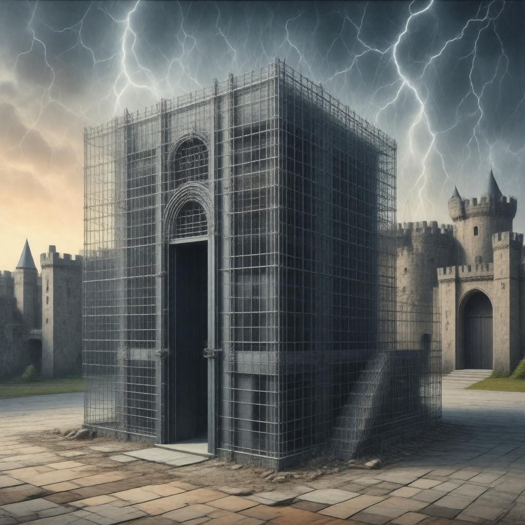 AI-created image of Faraday cage