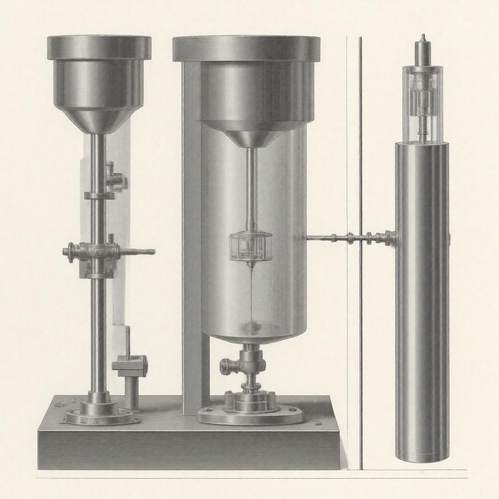 Click to view larger image AI-created image of Faraday cup