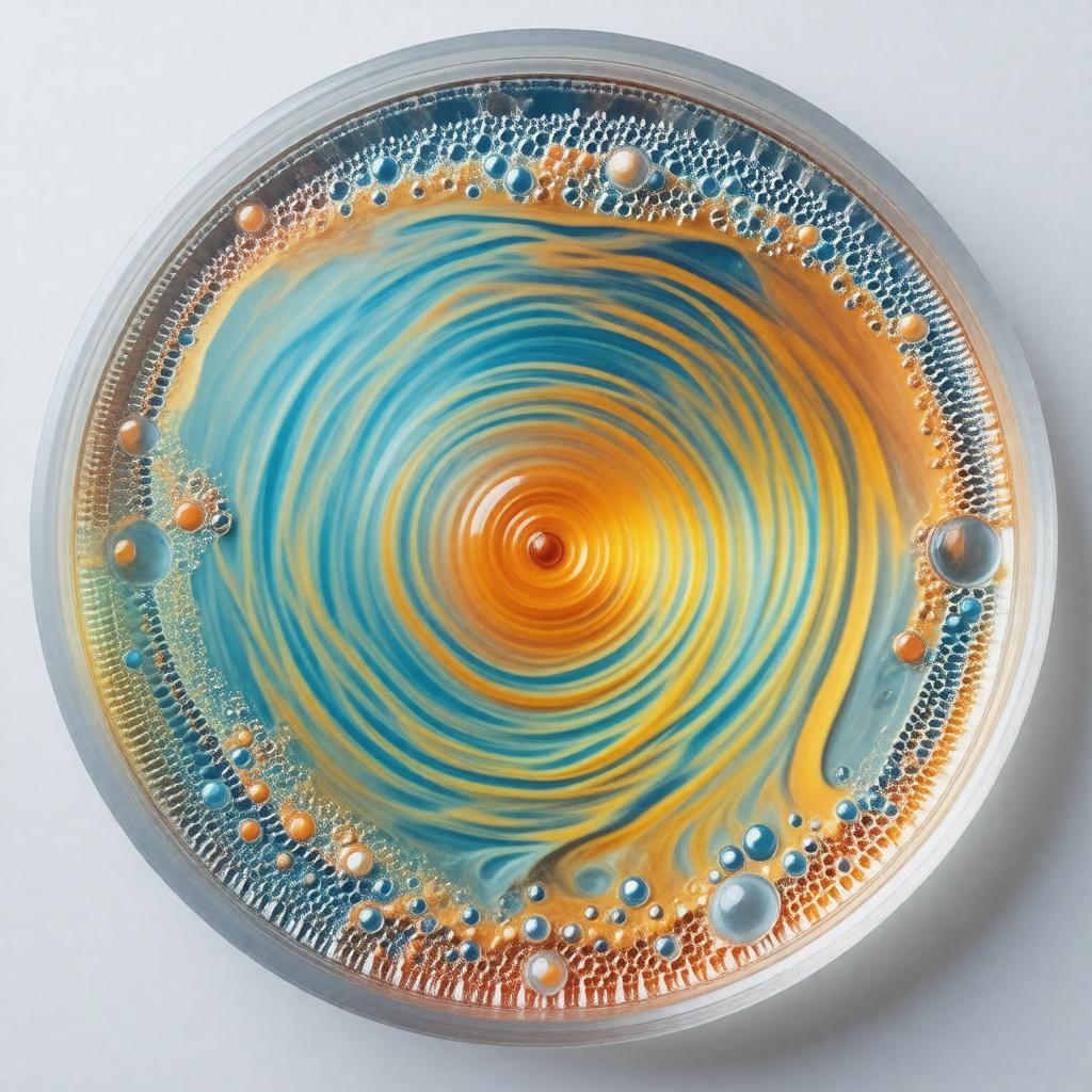 Click to view larger image AI-created image of Faraday ripples