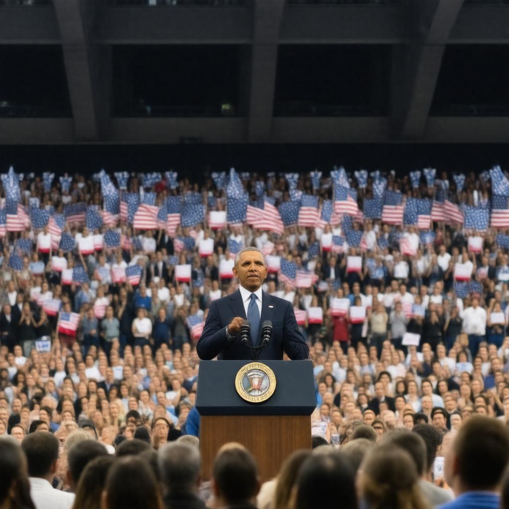 Click to view larger image AI-created image of Farewell Address 2017