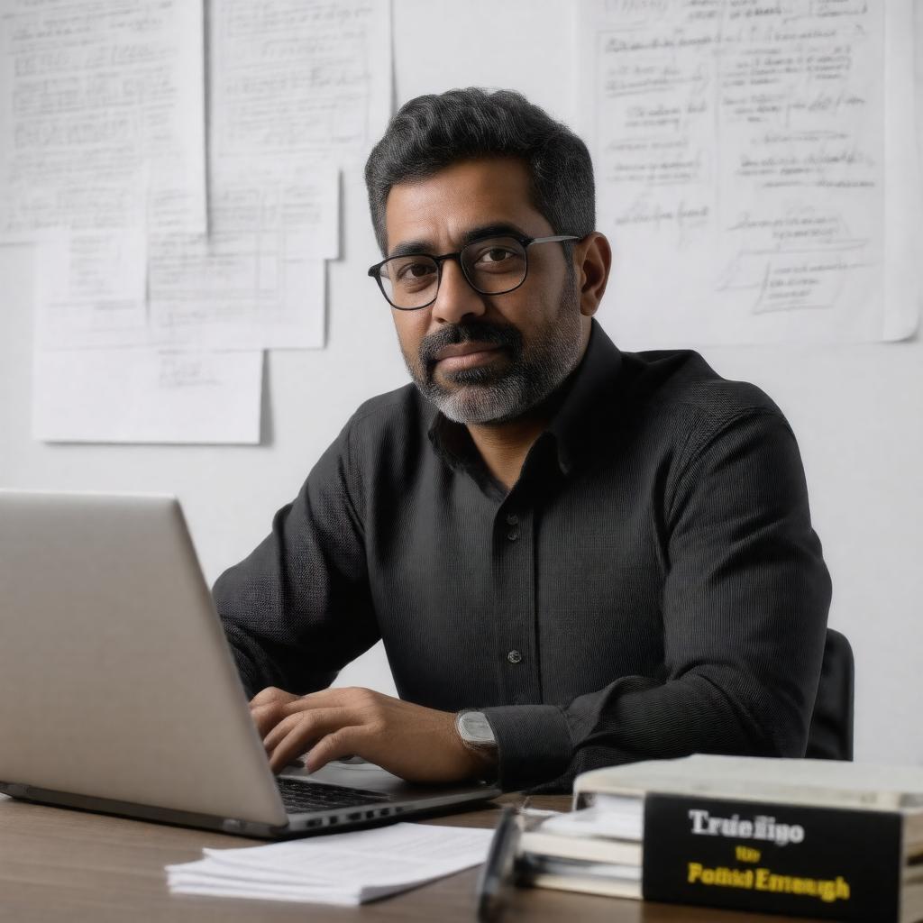 AI-created image of Farhad Manjoo