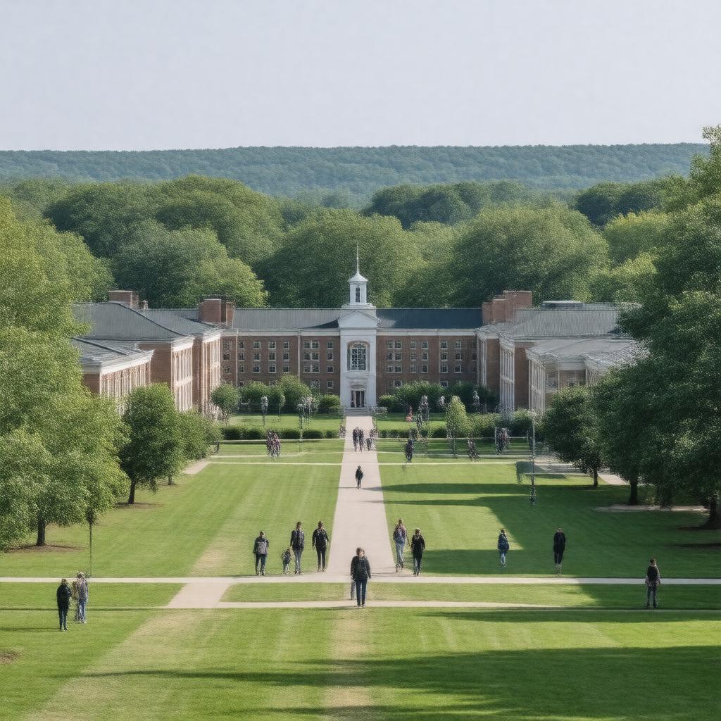 AI-created image of Farmingdale College