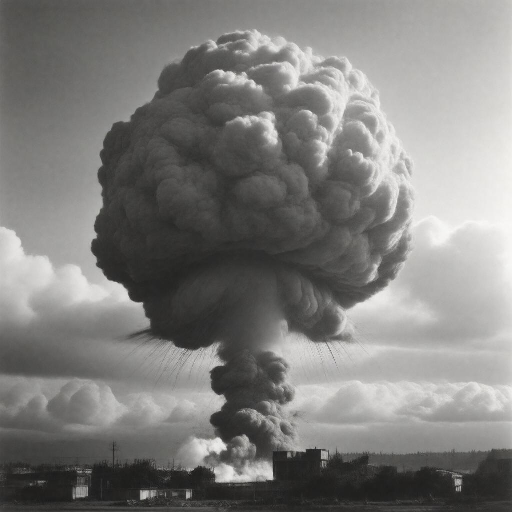 AI-created image of Fat Man bomb